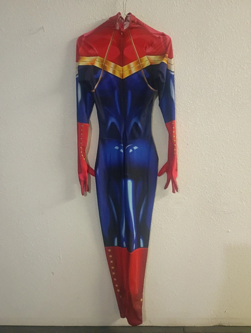 NWOT Captain Marvel Bodysuit - Picture 3 of 4